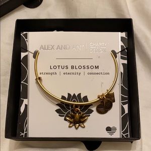 Alex and Ani Lotus blossom bracelet